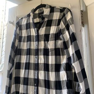 Madewell plaid button up